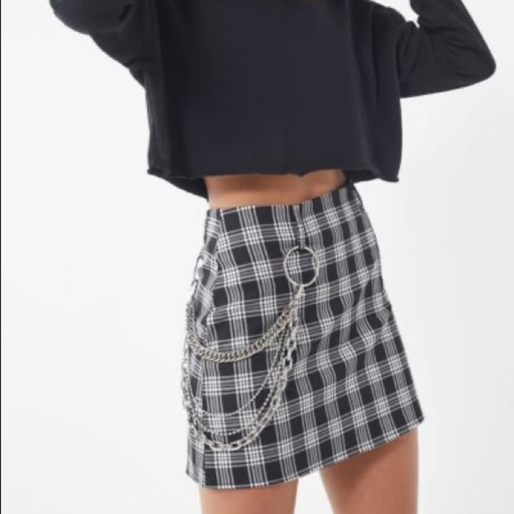 I.am.Gia Madison Check Skirt